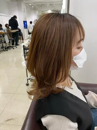 ミディアム 六丁の目/伊藤 /大人可愛いショートのヘアスタイル