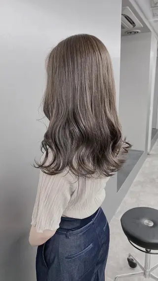 カラー グレージュ♡ベージュ ♡MA/表参道のヘアスタイル