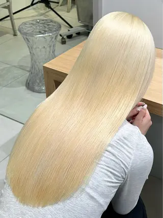 ロング 縮毛矯正/髪質改善 の専門家IKEのヘアスタイル