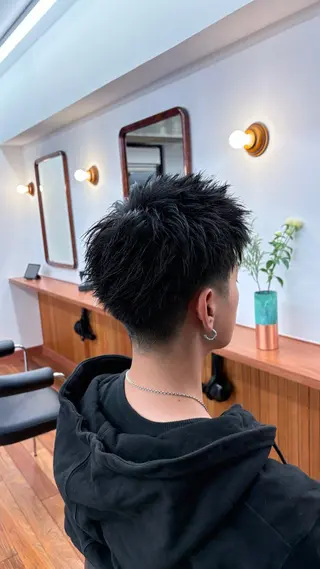 ショート メンズ メンズカット 髙橋創のヘアスタイル