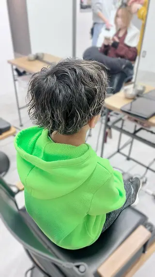 ショート カラー メンズ Telasu/ wakabaのヘアスタイル