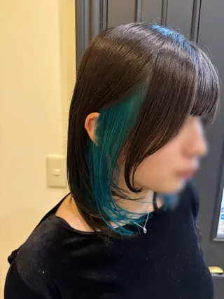 ミディアム カラー ななか /KOKOROのヘアスタイル