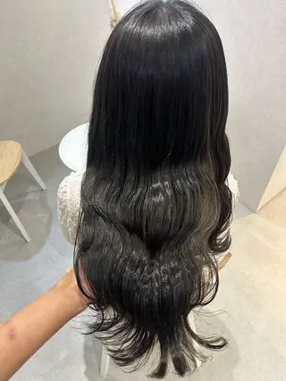 ロング mao🌼 bob オリーブカラー🌿のヘアスタイル