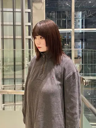ミディアム パーマ mai / linoah˚✧のヘアスタイル