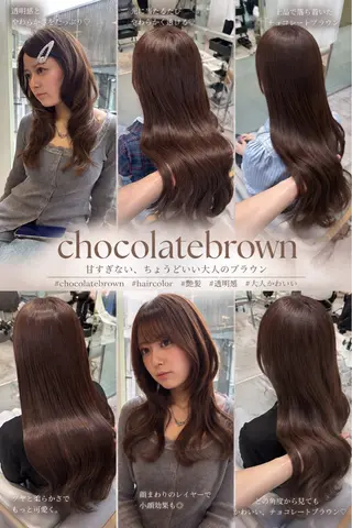 ロング カラー 伶風/ ボブのヘアスタイル