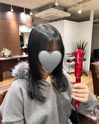 セミロング 縮毛矯正 /伊藤はるかのヘアスタイル