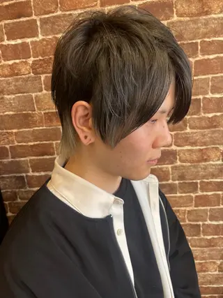 ショート カラー パーマ ヘアアレンジ メンズ キッズ ネイル マツエク・マツパ アイブロウ 久木原 ゆりのヘアスタイル
