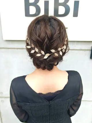 ヘアアレンジ 茂木 あゆかのヘアスタイル