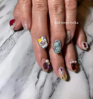 ネイル ﾈｲﾙﾙｰﾑﾘｯｶ 𝐦𝐚𝐲𝐮のネイルデザイン