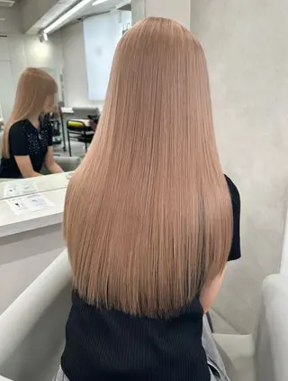 ロング カラー ブリーチ指名No.1 Daikiのヘアスタイル