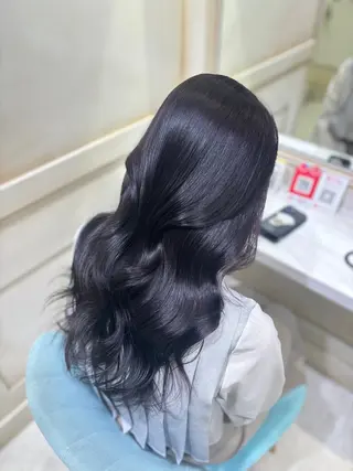セミロング 🌷ピンク/韓国風 暖色カラー ゆい🌷のヘアスタイル