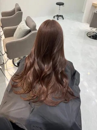 ミディアム 艶カラー/ヘアセット 着付け ふうか 渋谷のヘアスタイル