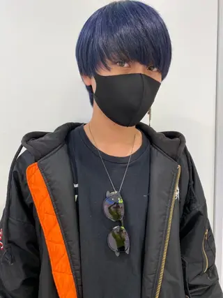 ミディアム カラー パーマ メンズ キッズ メンズ特化美容師 aiの眉毛・アイブロウイメージ