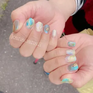 ネイル 地爪育成💅 kanaoanailのネイルデザイン