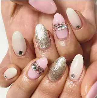 ネイル 渋谷/チップ長さ出し 👑アプレgel-xのネイルデザイン