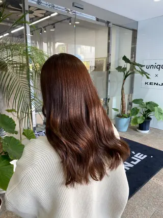 ロング カラー 町田縮毛矯正/ 髪質改善/美髪特化のヘアスタイル