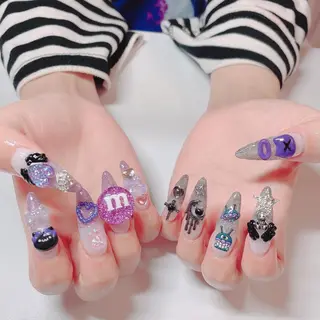 ネイル パラジェル💅 オフ無料Pi.Harのネイルデザイン