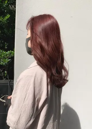 ミディアム カラー 矢野 晃平のヘアスタイル