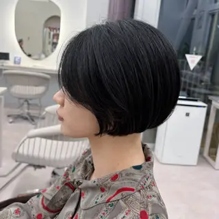 ショート 似合わせカット ショートボブ🦋廣瀬のヘアスタイル