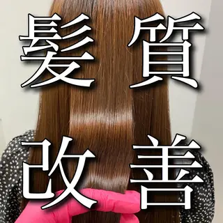 セミロング 🪞透明感カラー🫧 縮毛矯正🥇かずきのヘアスタイル