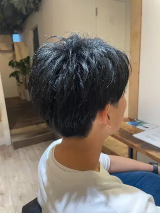メンズ ふくだももこ🍑 髪質改善のヘアスタイル