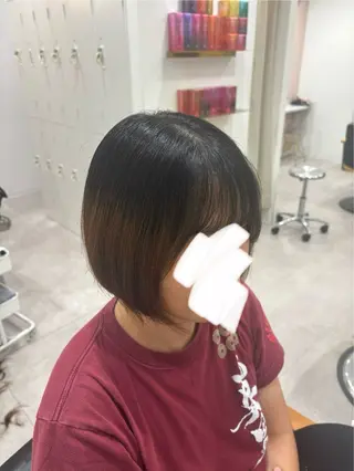 ミディアム 田中澪🩵ྀི /HUG横浜のヘアスタイル
