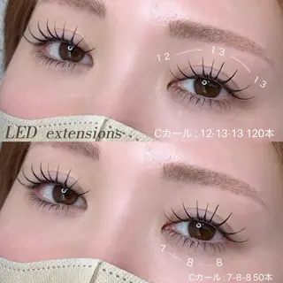 マツエク・マツパ 安田 萌夏のマツエク・マツパデザイン