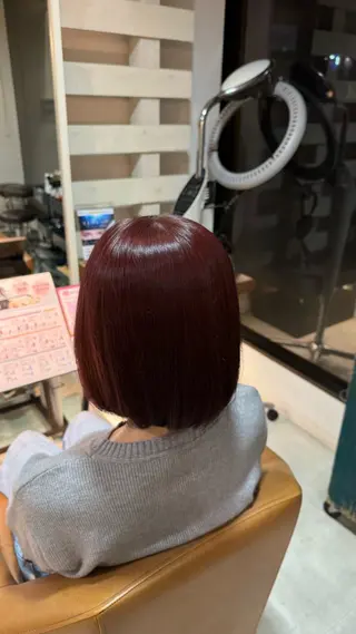カラー たかはし ゆな豊中駅徒歩3分のヘアスタイル