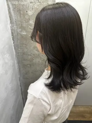 セミロング カラー kei_____ SALOWINのヘアスタイル