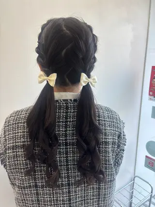 カラー 🎀ゆら🎀 ヘアアレンジ・カラーのヘアスタイル