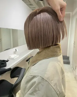 ショート カラー 艶髪/透明感カラー tawadaのヘアスタイル