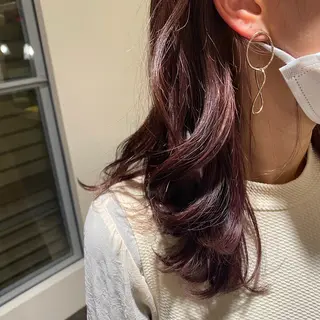 ロング カラー 韓国スタイル🇰🇷 annaのヘアスタイル