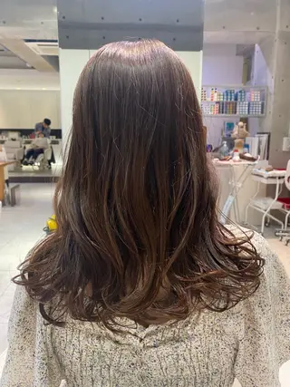 セミロング 🌈🧡ヤマダ ヒロナ🌈🧡のヘアスタイル