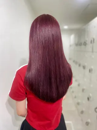 カラー girly❤︎暖色ヘ ア➰🎀HINANOのヘアスタイル