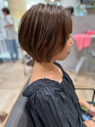 ショート カラー 田中 洸樹のヘアスタイル