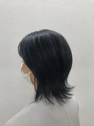 ミディアム もりたみかこ 美容師お休み中のヘアスタイル
