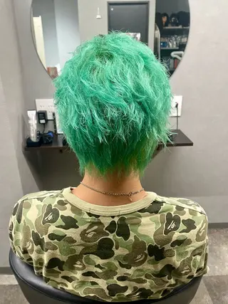 カラー メンズ 🌹ミラクル美容師 🌹✨クッポ✨のヘアスタイル