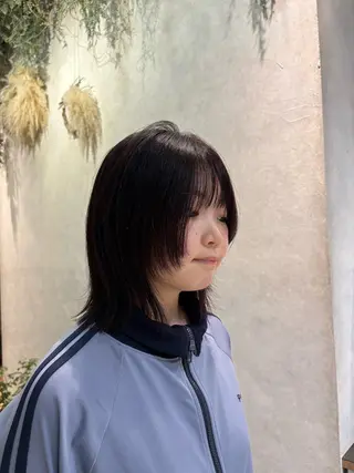 ミディアム カラー 透明感カラー/ keiko🪿のヘアスタイル