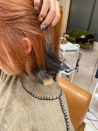 ショート カラー 田崎 暁大のヘアスタイル