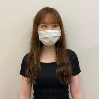 ロング カラー ヘアアレンジ 韓国好き🇰🇷 美容師MIKUのヘアスタイル
