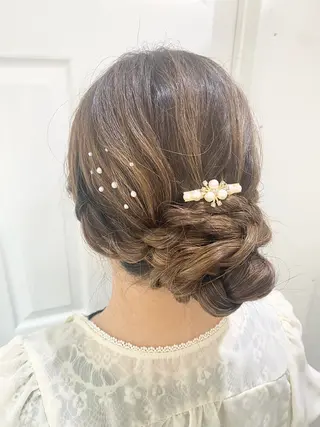ヘアアレンジ uros.中目黒 moekaのヘアスタイル