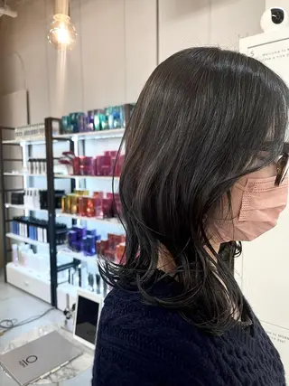 セミロング 神原 茉依🩰🪩のヘアスタイル