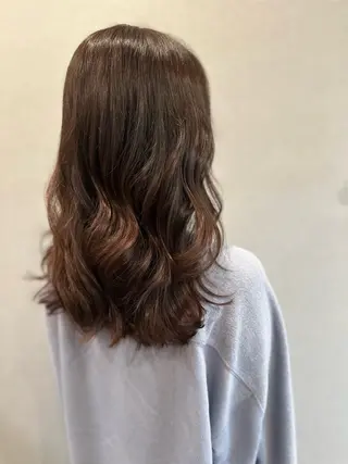 ロング カラー K Harukaのヘアスタイル