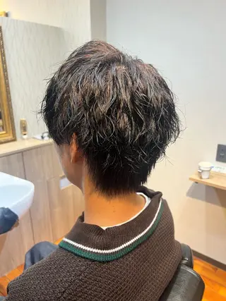 パーマ メンズ 高村 吉斗のヘアスタイル