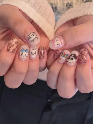 ネイル 3dパーツ/流行り 👧shushu❤️のネイルデザイン