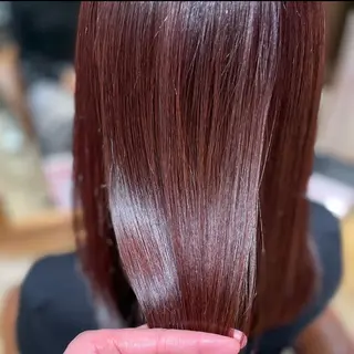 ロング 髪質改善縮毛矯正 美容師✂️山崎竜二のヘアスタイル