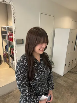 セミロング カラー 🌻Kaho/透明感 カラー/髪質改善🌻のヘアスタイル