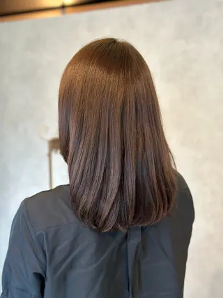 ミディアム カラー uhiyama shotarouのヘアスタイル