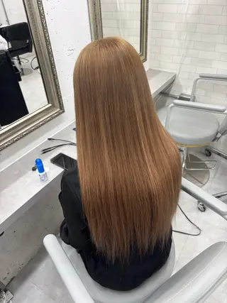 ロング ブリーチ/エクステ モデル募集中🖤のヘアスタイル