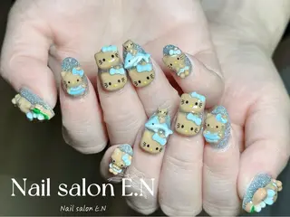 ネイル E.N🦋 長さ出し/持ち込みのネイルデザイン